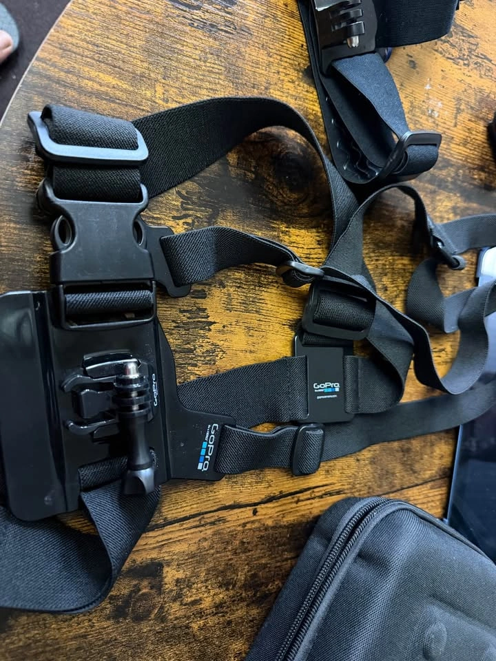 GoPro Chest and Head Mount Harness with Camera and SD Card - photo 3