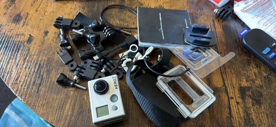 GoPro Chest and Head Mount Harness with Camera and SD Card - photo 4