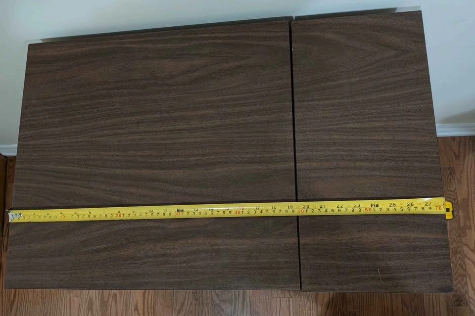 Expandable folding wooden desk / Craft table - photo 2
