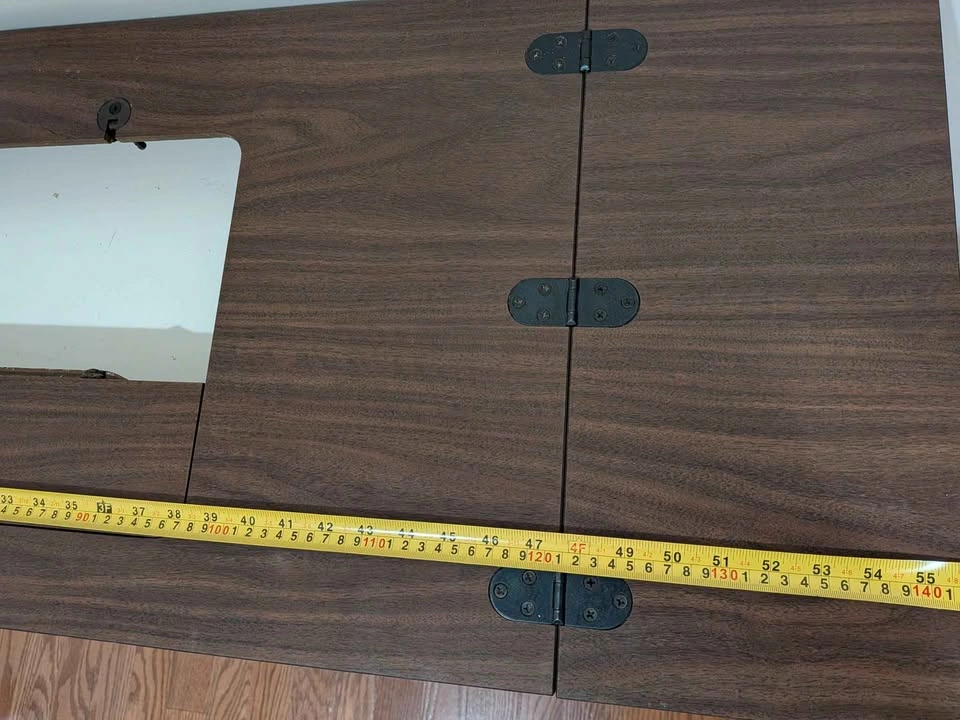 Expandable folding wooden desk / Craft table - photo 4