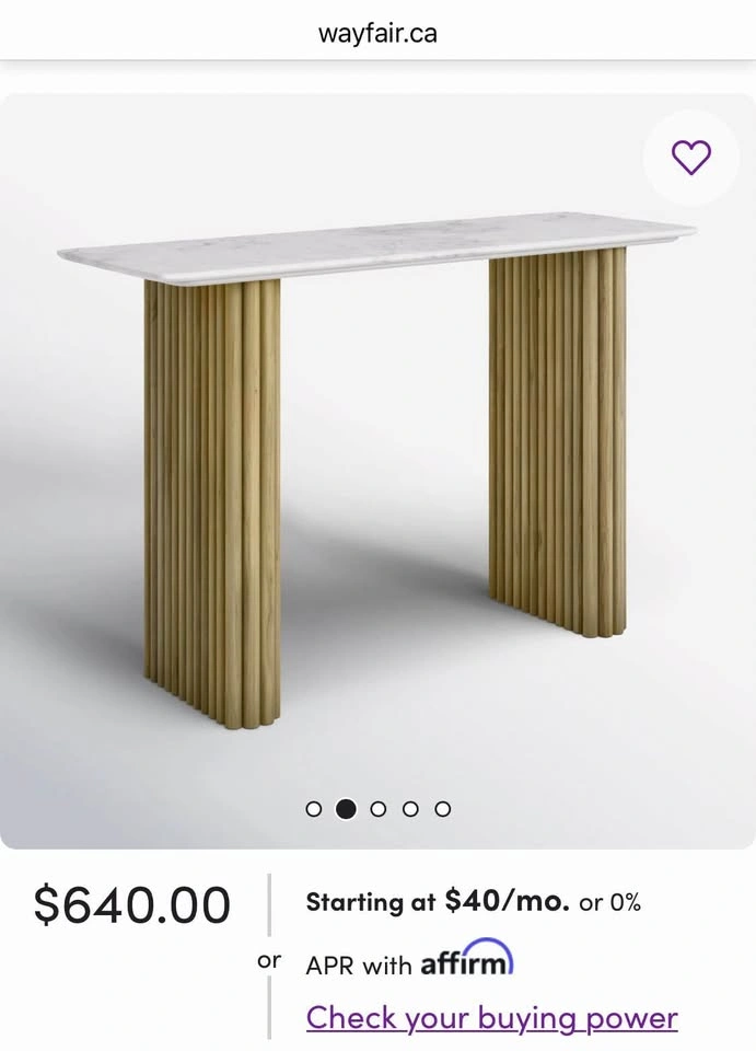 Top Console Table - photo 5
