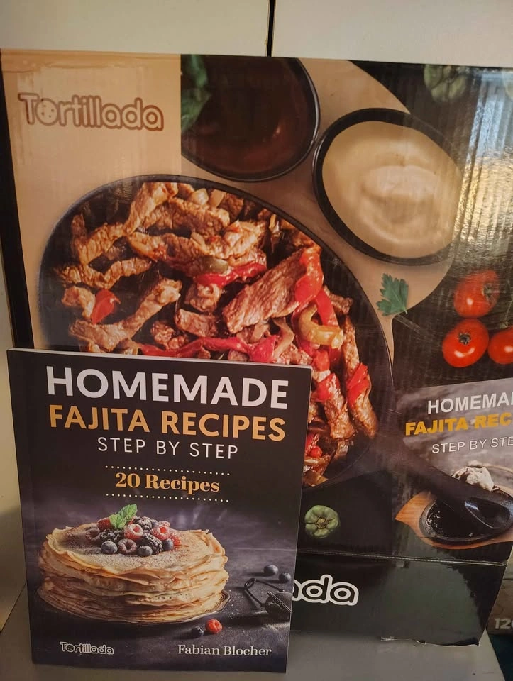 Tortillada Cast Iron Fajita Set - photo 2