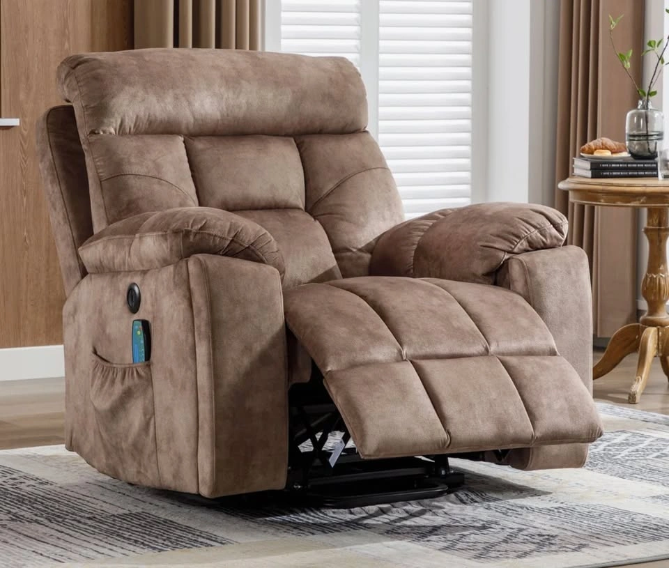 40.5" Wide Oversize Microfiber Lift Assist Reclining Chair - photo 3