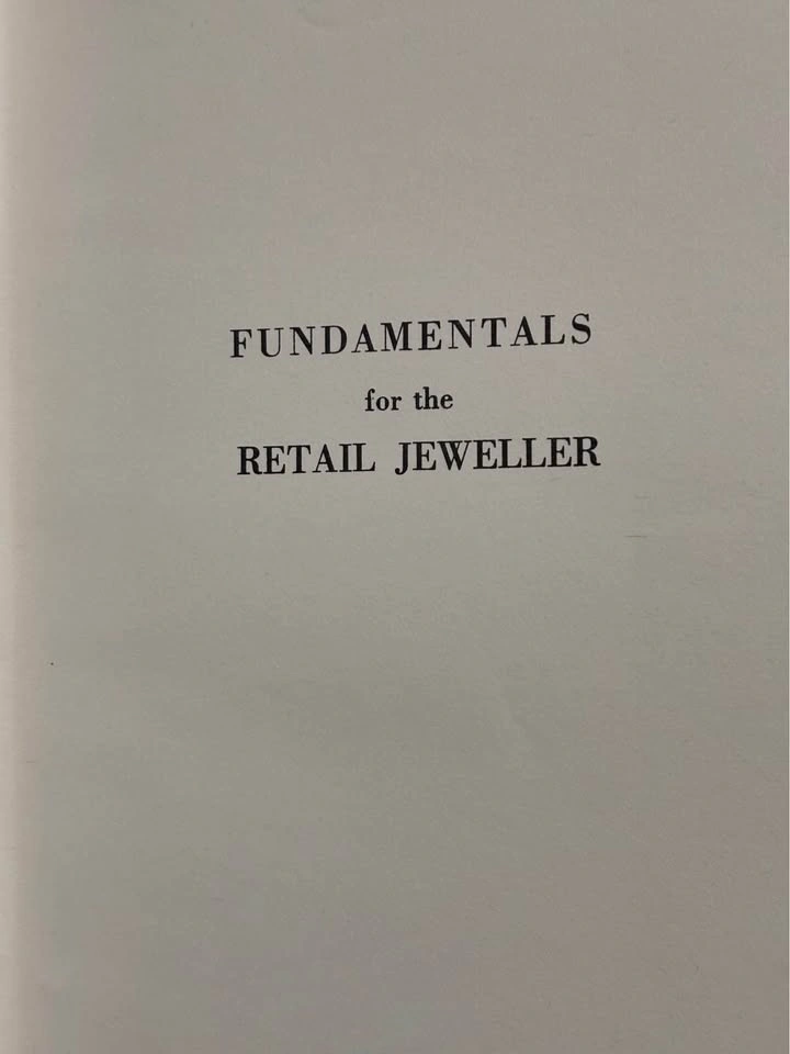 Fundamentals for the Retail Jeweller Third Edition by Raymond P. - photo 3
