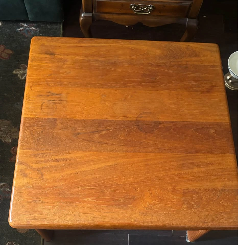 Mid-Century Modern Danish Teak Coffee Table by Niels Bach - photo 3