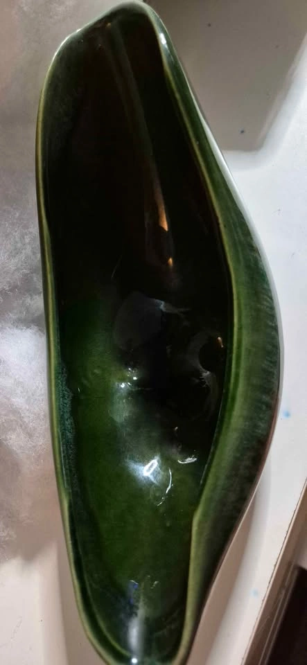 Beauce Art Pottery 1457 drip green glaze - photo 4