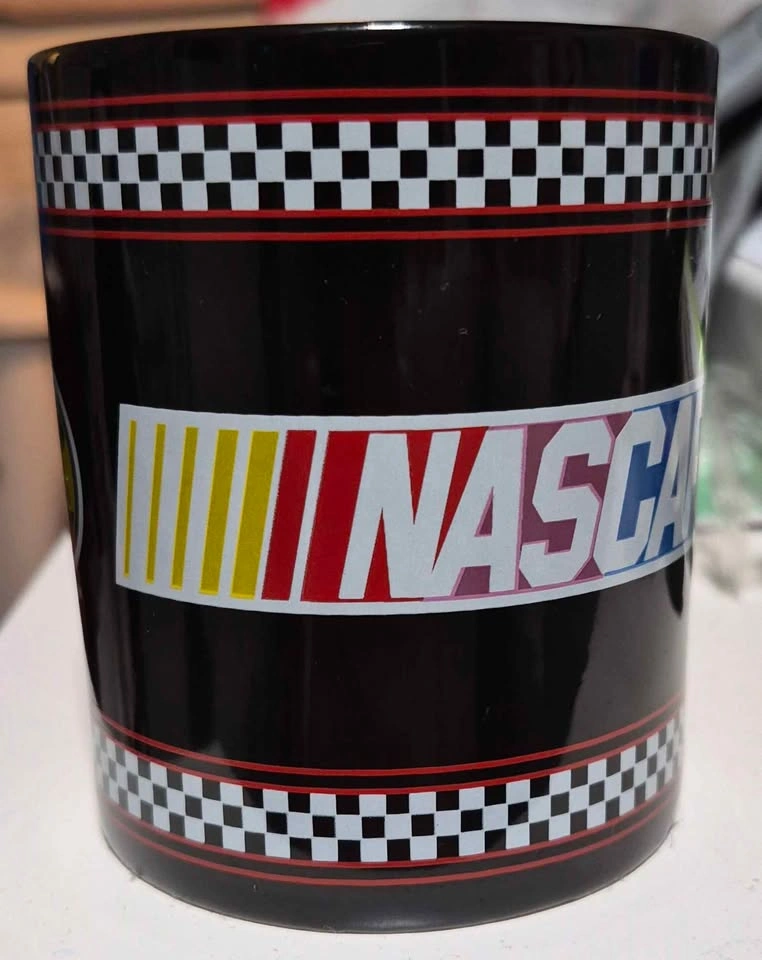 VTG. ADVERTISING NASCAR NEXTEL CUP SERIES COFFEE BLACK MUG - photo 5
