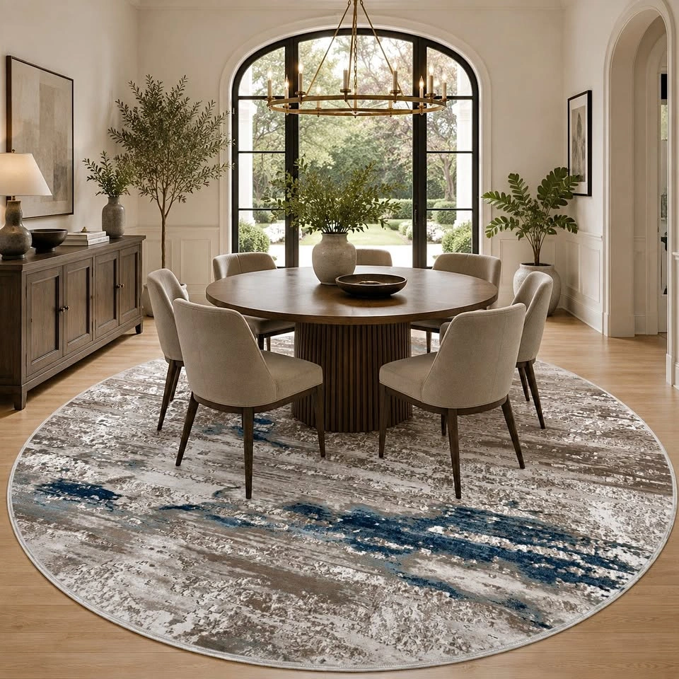 round rug on sale