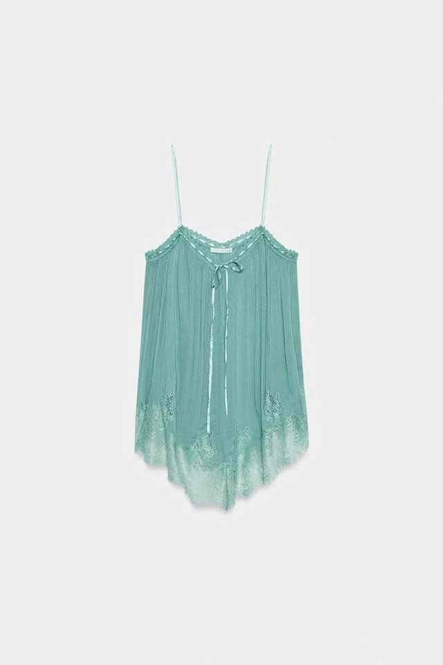 Zara lace strap top