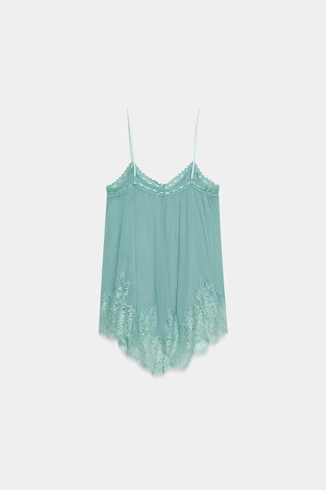 Zara lace strap top - photo 2
