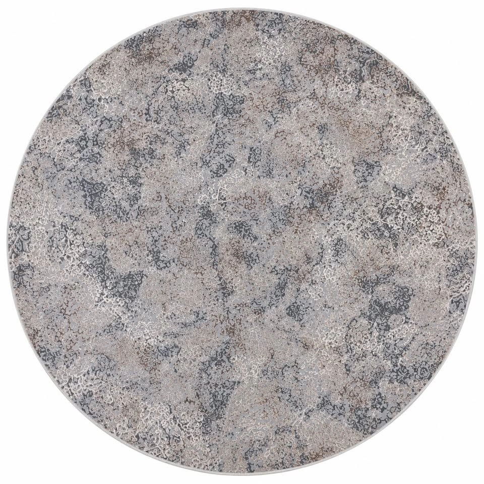 H4866 Round Rug Modern Textured Round Rug - photo 4