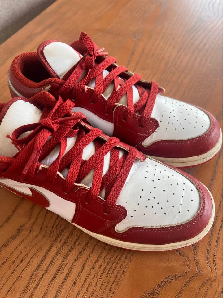 Jordan Air Jordan 1 Low Gym Red White - photo 2
