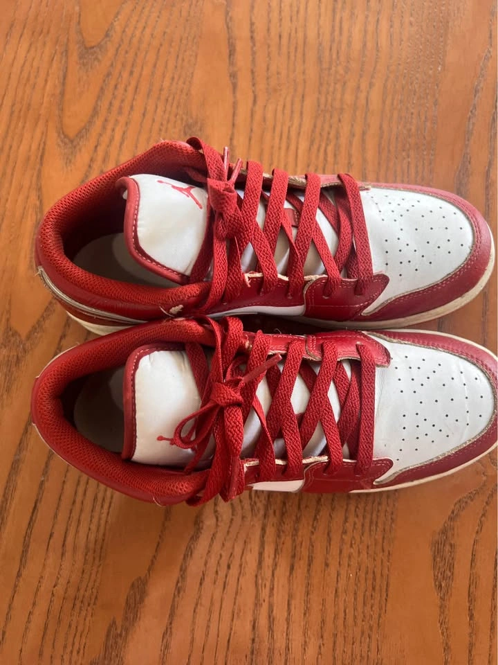Jordan Air Jordan 1 Low Gym Red White - photo 3