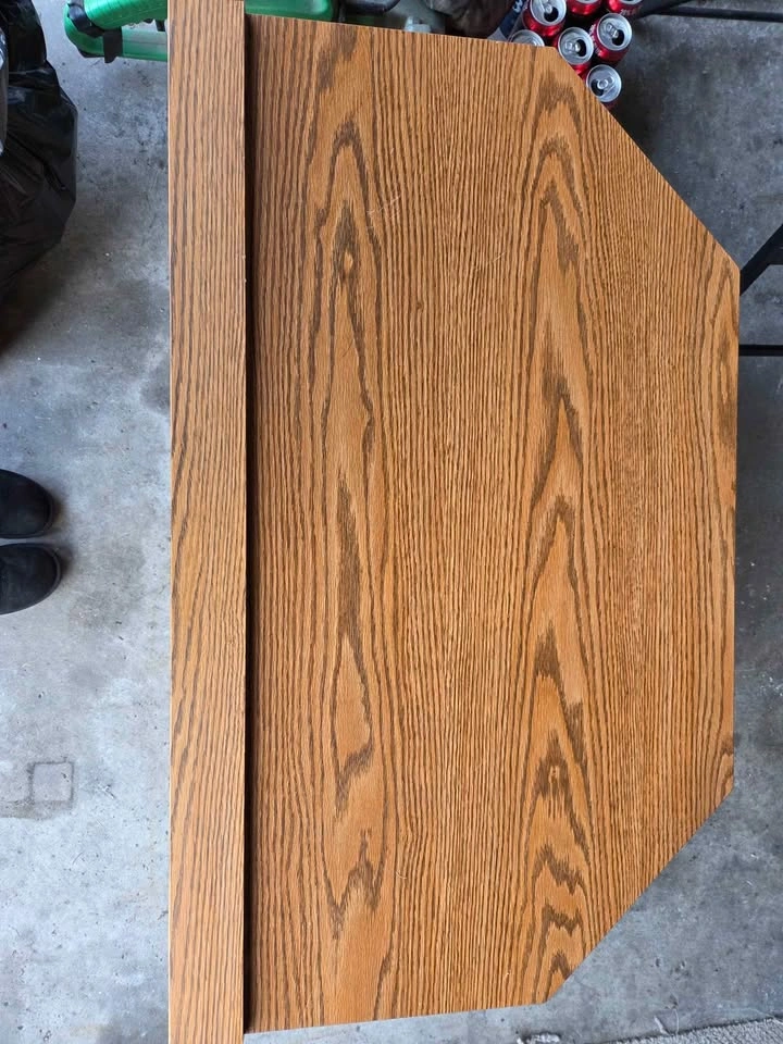 Wood TV Stand with Storage Space - photo 2