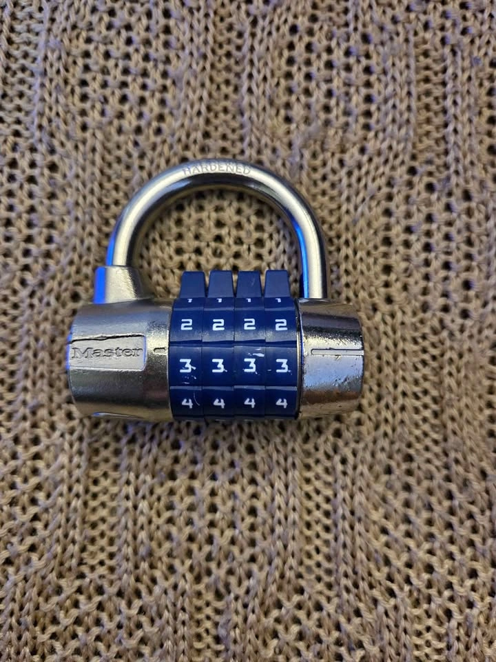 Master Lock Hardened 4 Number Combination Lock