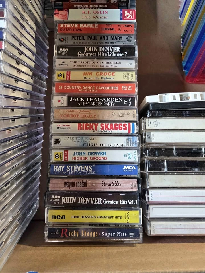 Various Country Cassette Tapes