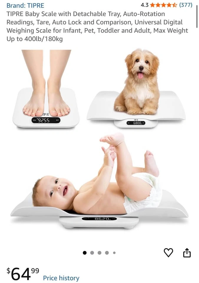 Baby Scale with Detachable Tray - photo 2