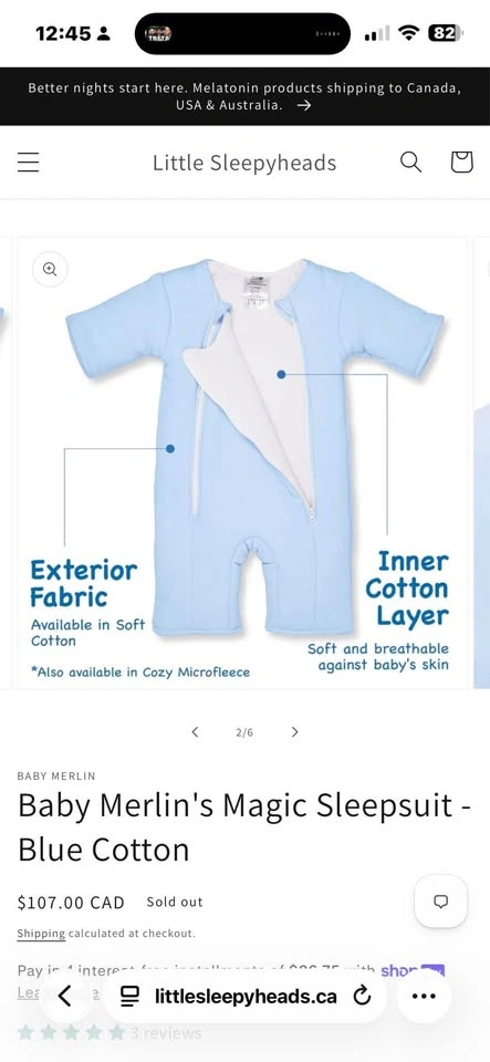 Baby Merlin's Magic Sleepsuit - photo 2
