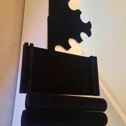 3-tier T-bar velvet jewelry / watch display - photo 5