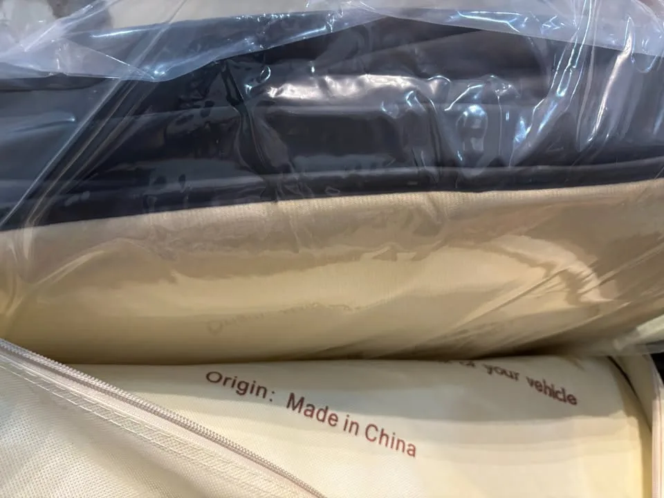 Black Faux Leather Car Seat Covers image indicator(7)