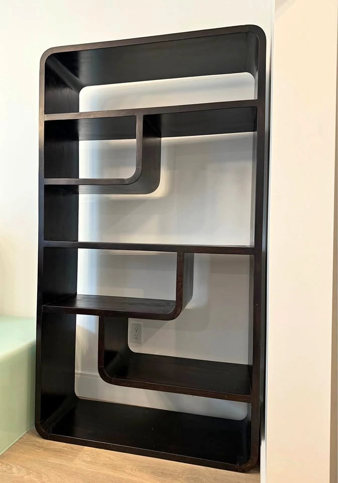 Modern Solid Wood Display Bookcase