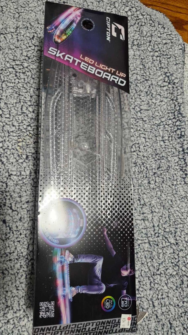 Skate Board - RGB, transparent BRAND NEW SEALED - photo 4