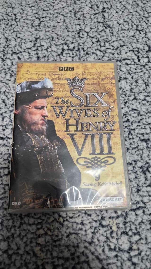 6 Wives Henry VIII DVD disk set (Brand new sealed)