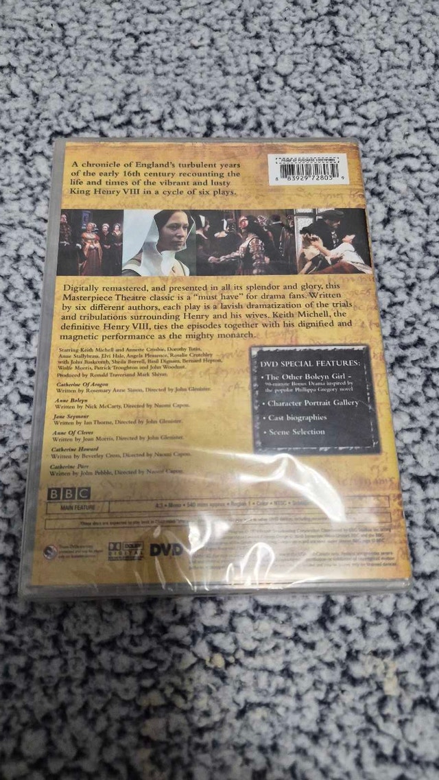 6 Wives Henry VIII DVD disk set (Brand new sealed) - photo 2