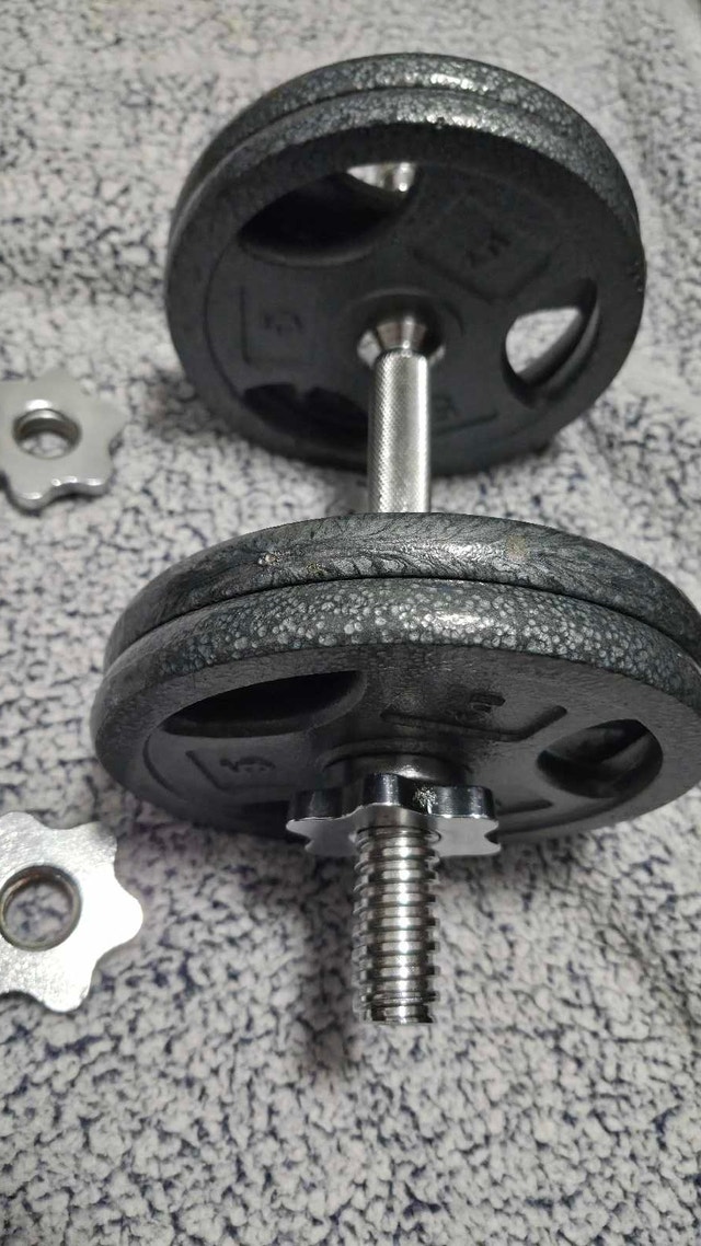 10-20lbs Adjustable Dumbells - photo 4