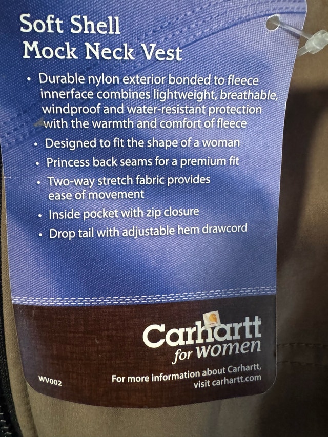Carhartt Soft Shell Mock Neck Vest - photo 2