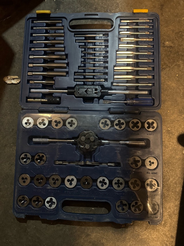Mastercraft Tap and Die Set