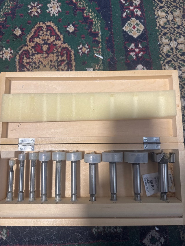 Craftsman 10 piece Forstner bit set