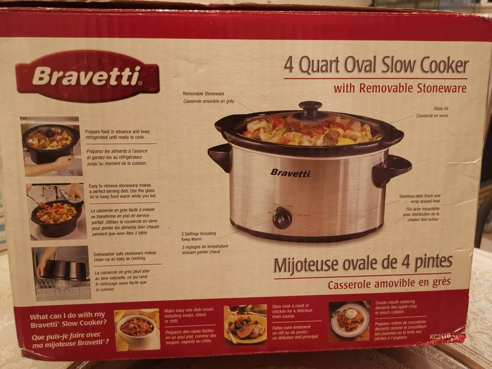 Bravetti 4 quart slow cooker - photo 2