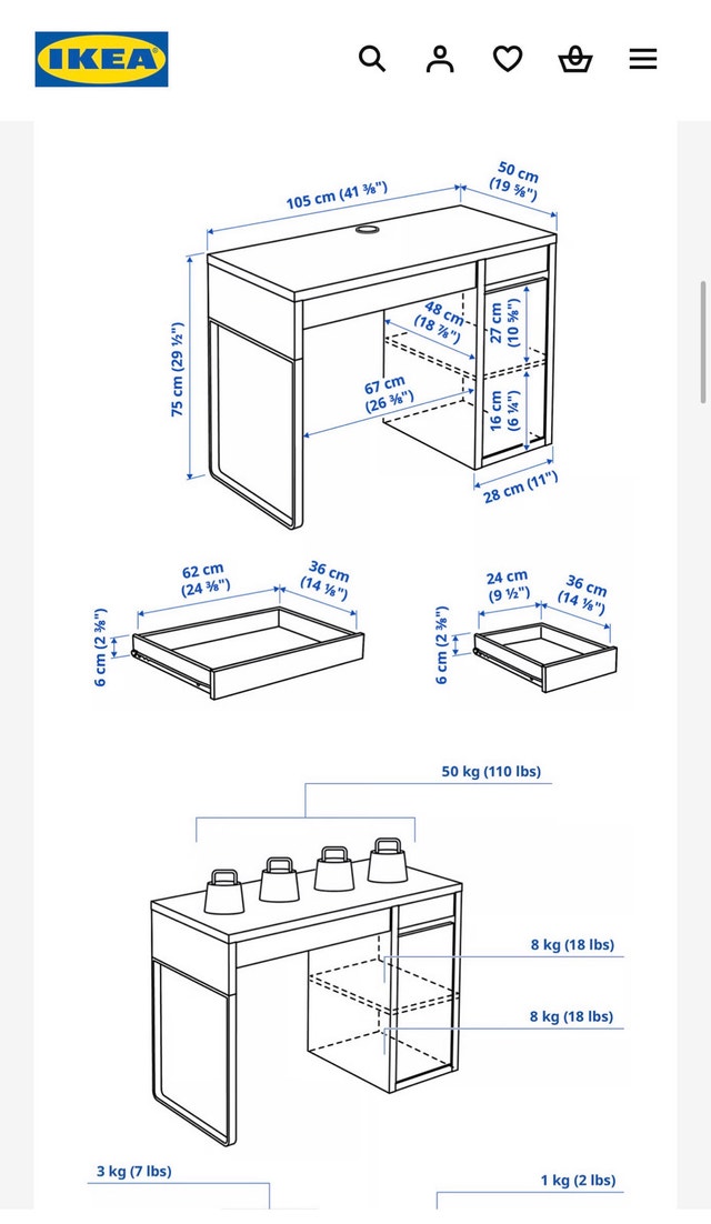 IKEA MICKE desk - photo 5
