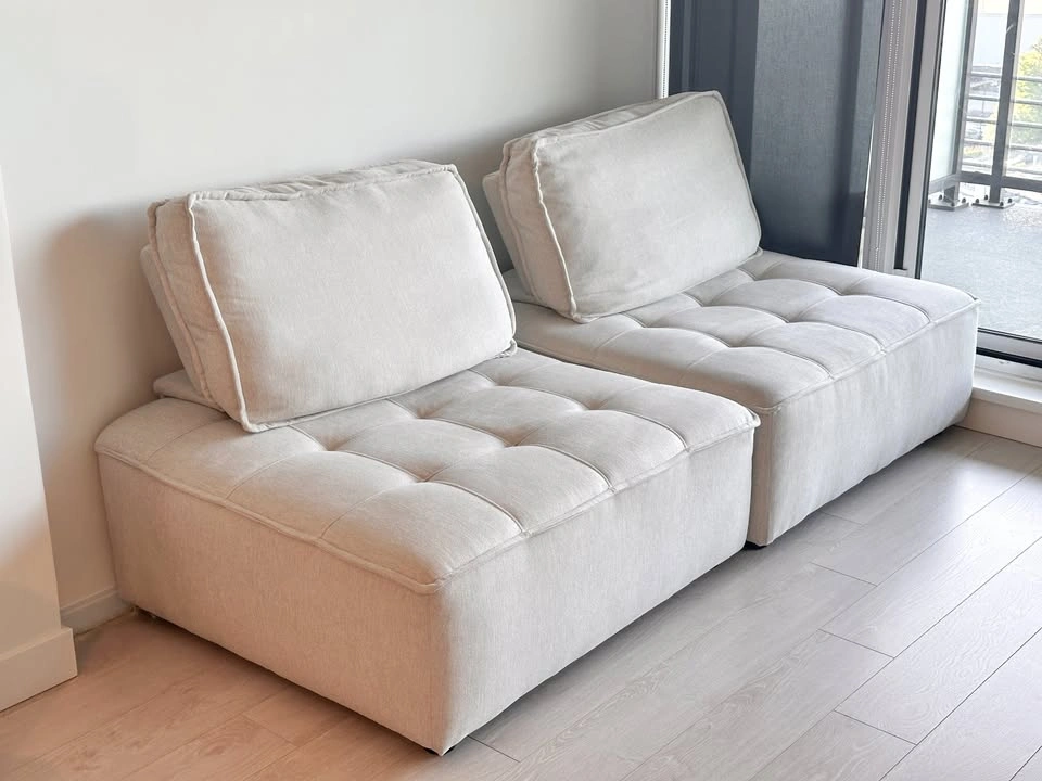 Beige Structube LEON modular interchangeable sofa - photo 2
