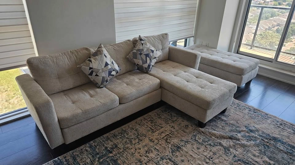 Modular Sectional Sofa with Ottoman - photo 5