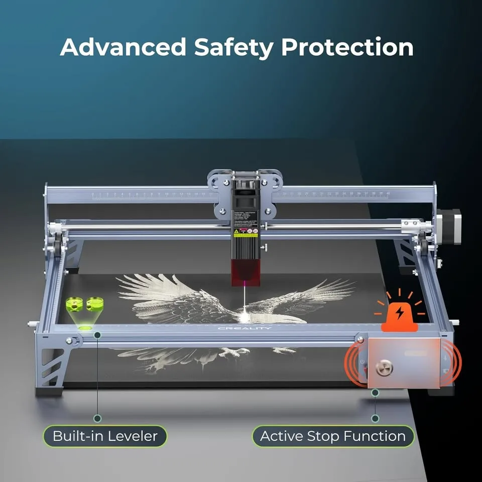 Creality Falcon 10W Laser Engraver Cutter image indicator(4)