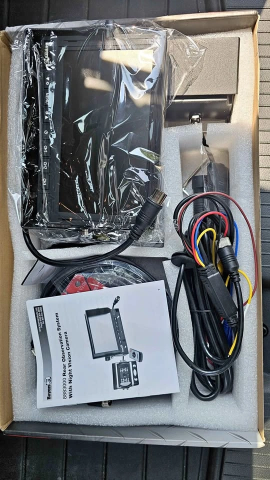 Backup Camera System with Night Vision