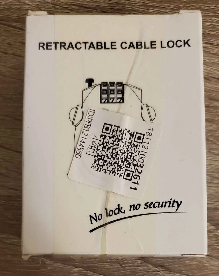 Retractable Cable Lock for Electric Scooter, Bike, Luggage - photo 2