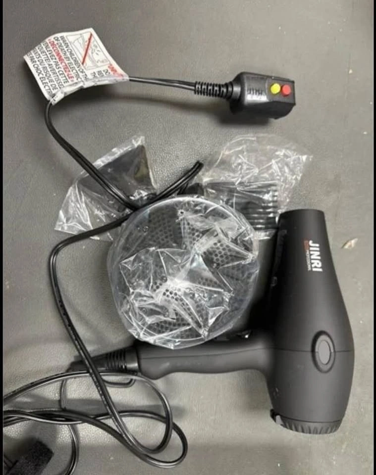 JINRI Hair Dryer 1875W with Diffuser and Concentrator - photo 3