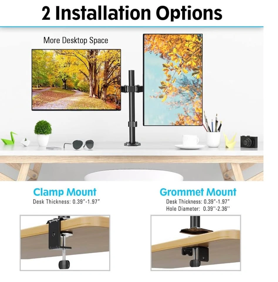 MOUNTUP Dual Monitor Desk Mount - photo 4