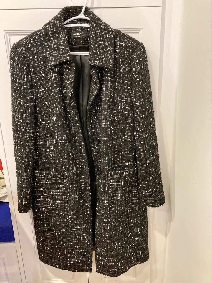 Ladies Wool Trench Coat
