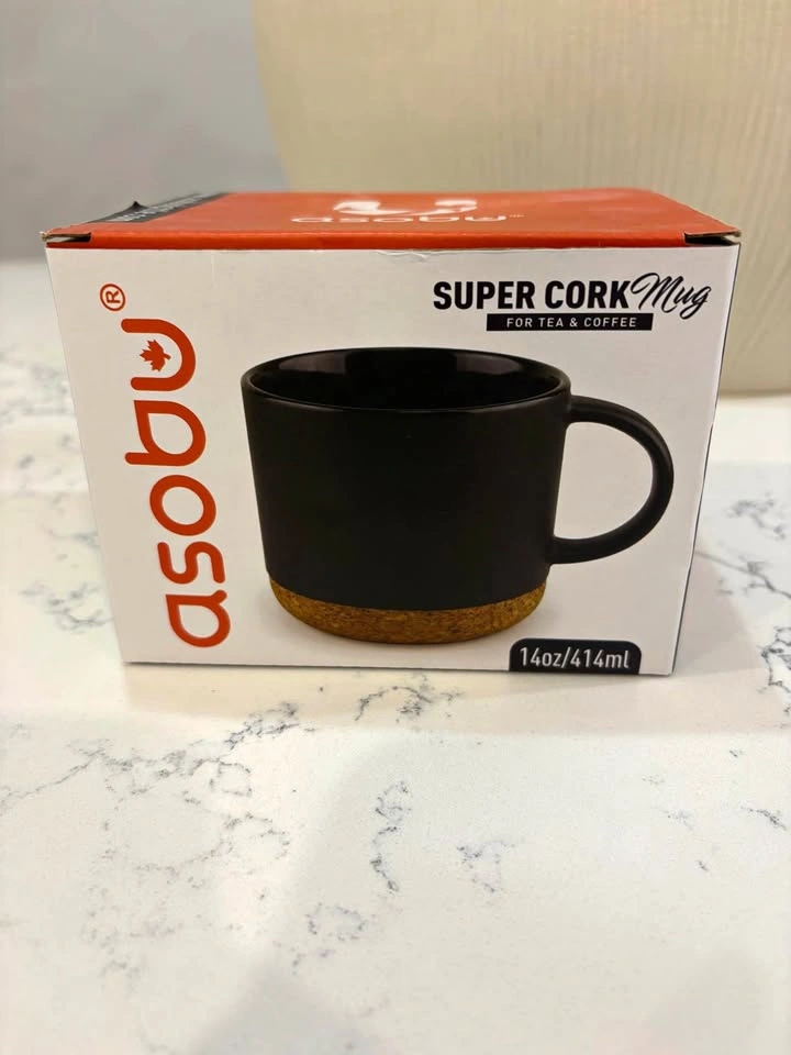 Brand New Cork Bottom Mug