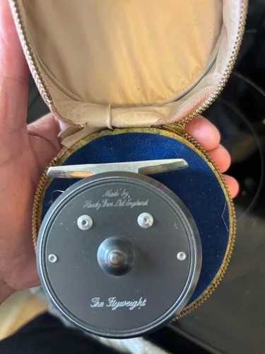 Hardy Flyweight Fly Reel Made in England Vintage 2wt Trout Reel - photo 2