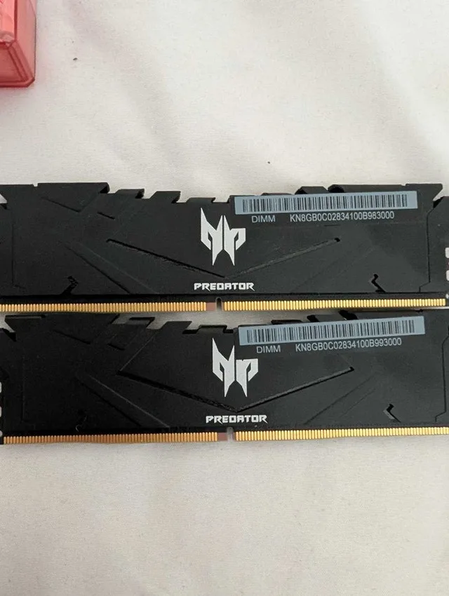 2x8GB DDR5 4800mhz Acer Predator RAM