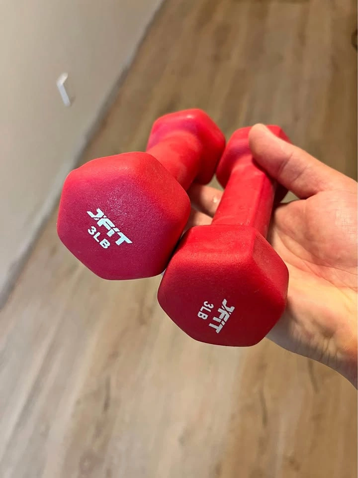 3 lb dumbbells
