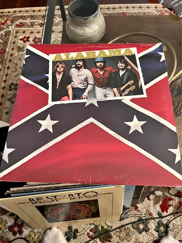 Vintage vinyl records