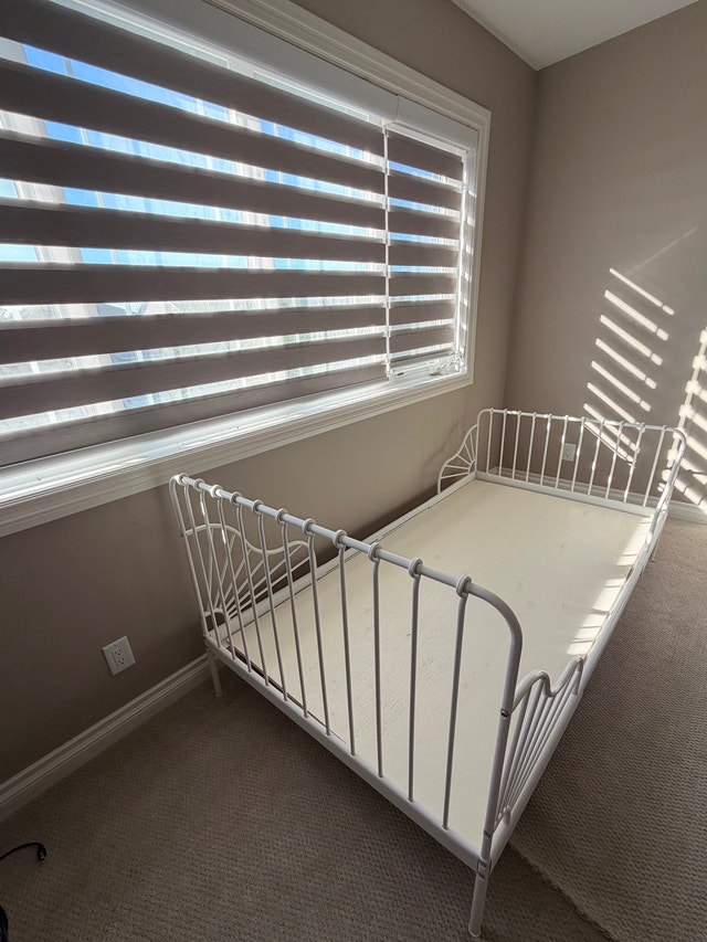 White Metal Bed Frame