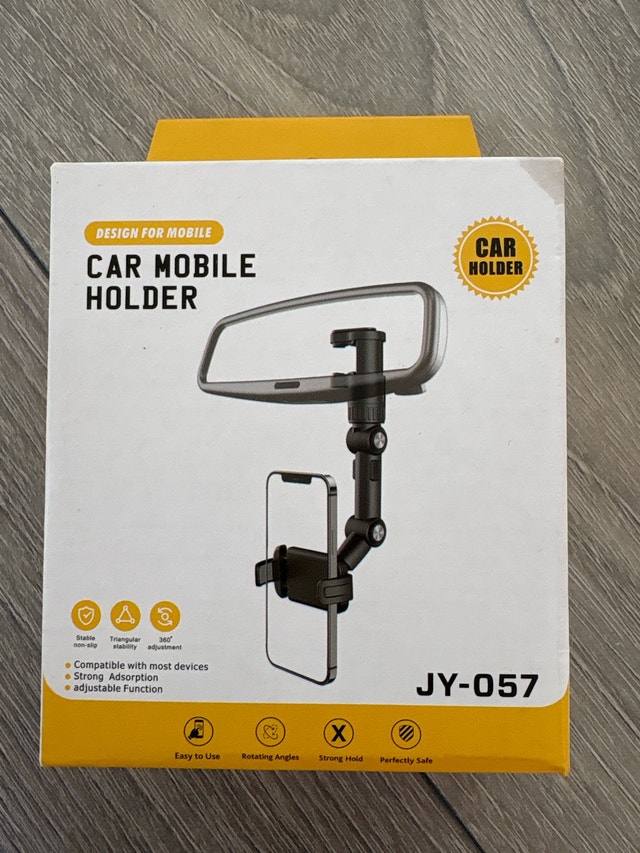 JY-057 Rearview Mirror Car Phone Holder