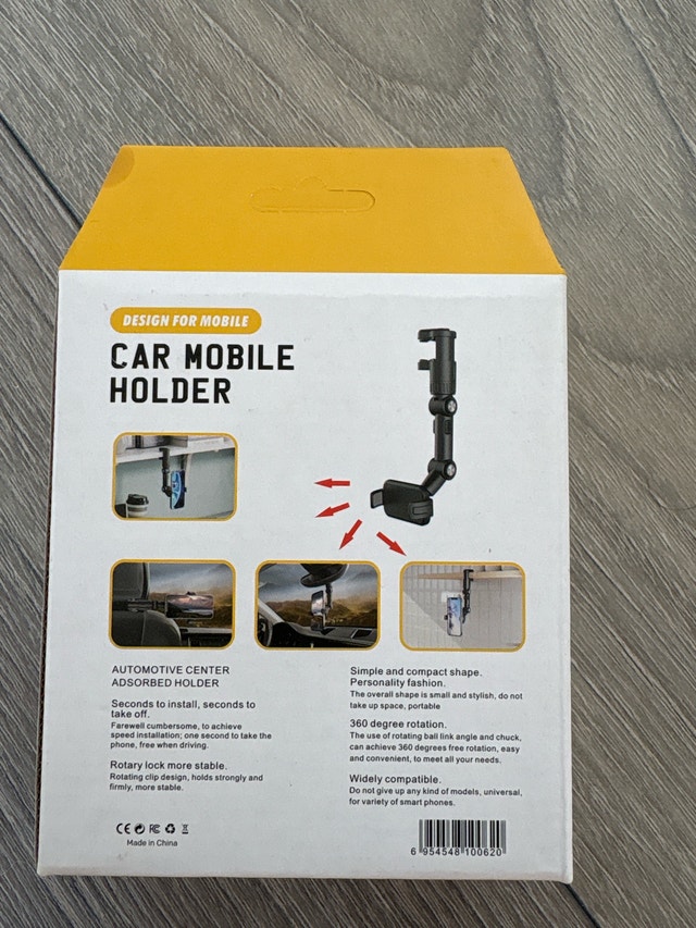 JY-057 Rearview Mirror Car Phone Holder - photo 3